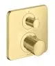 AXOR-HG-AXOR-Citterio-M-Thermostat-Unterputz-mit-Ab-und-Umstellventil-Brushed-Brass-34725950 gallery number 1